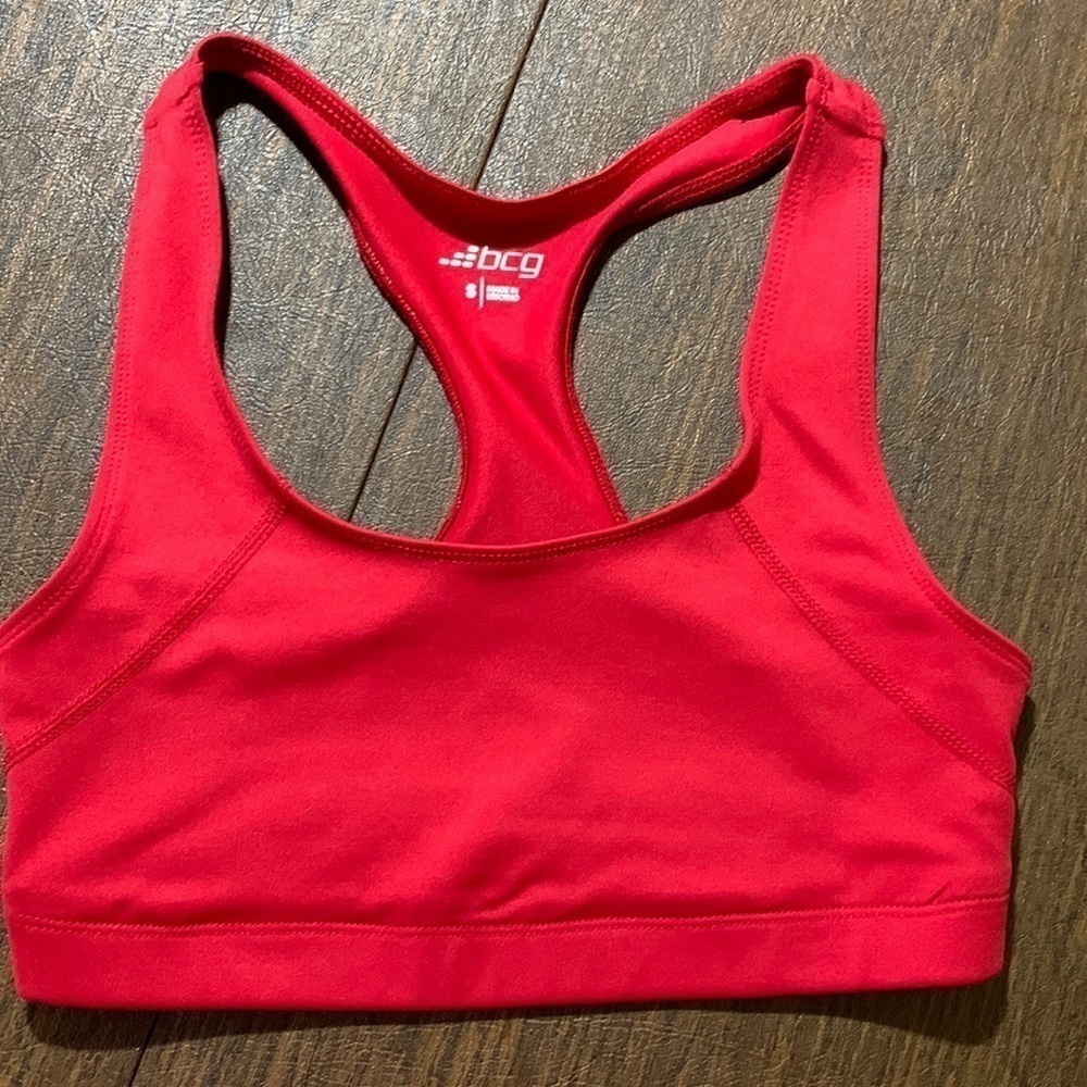 BCG Red Sports Bra
